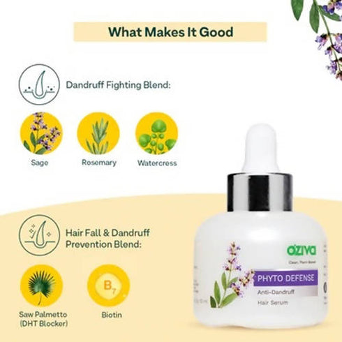 OZiva Phyto Defense AntiDandruff Hair Serum